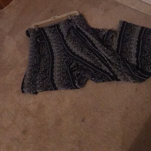 NEVER WORN Tie-Front Wide-Legged Pants